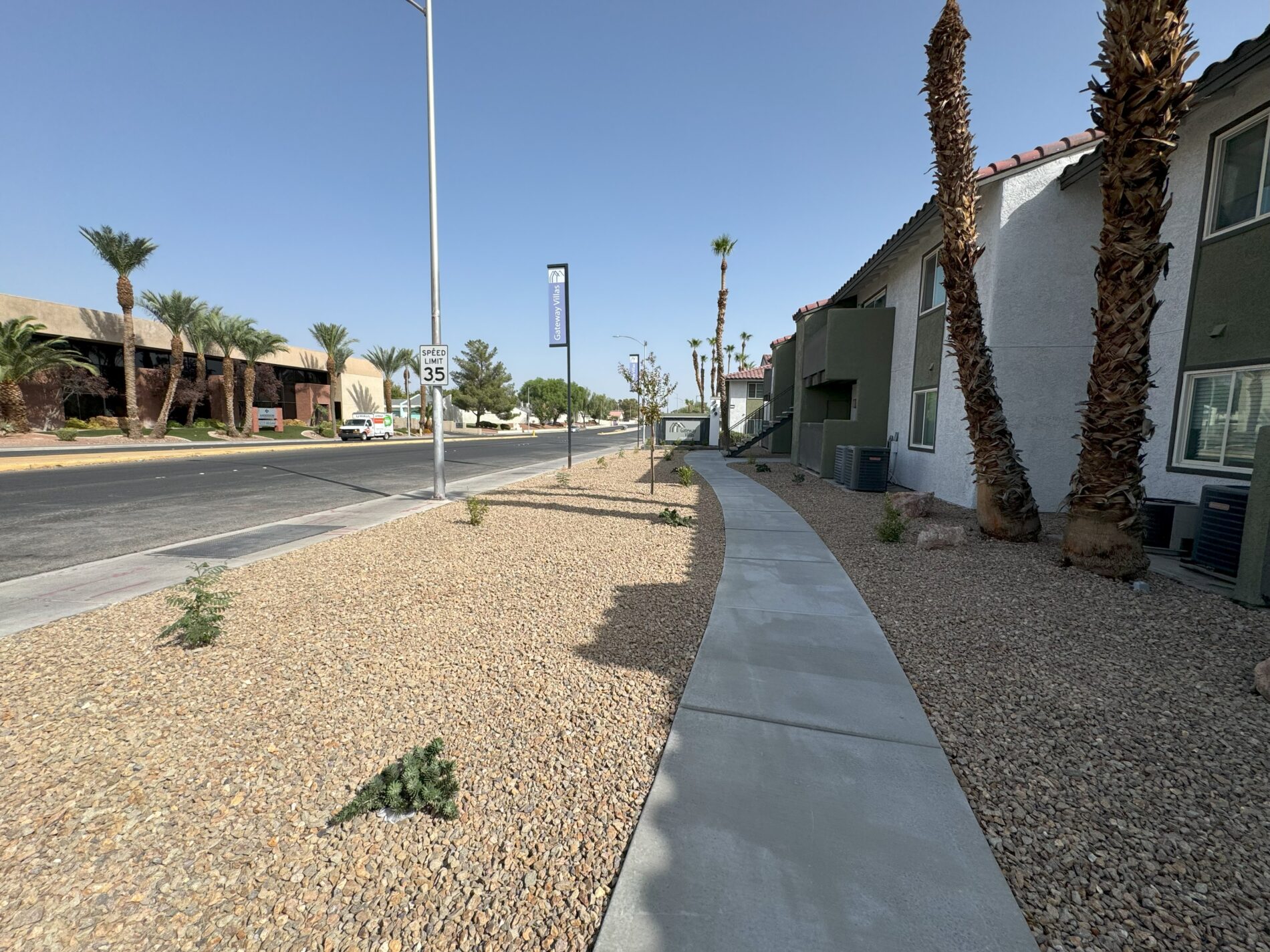 Desert Landscaping in Las Vegas After Picture